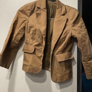Express Design Studio Tan Blazer Women’s 4